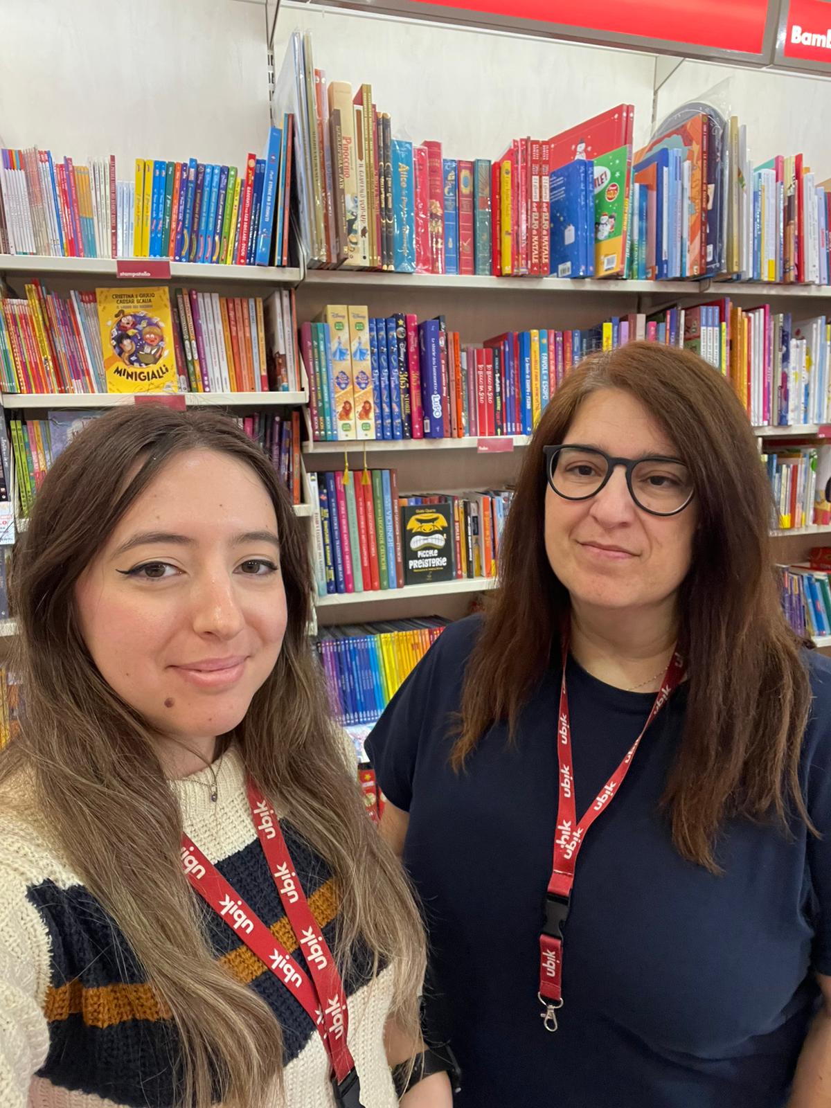 Liana e Martina della Ubik Caltanissetta